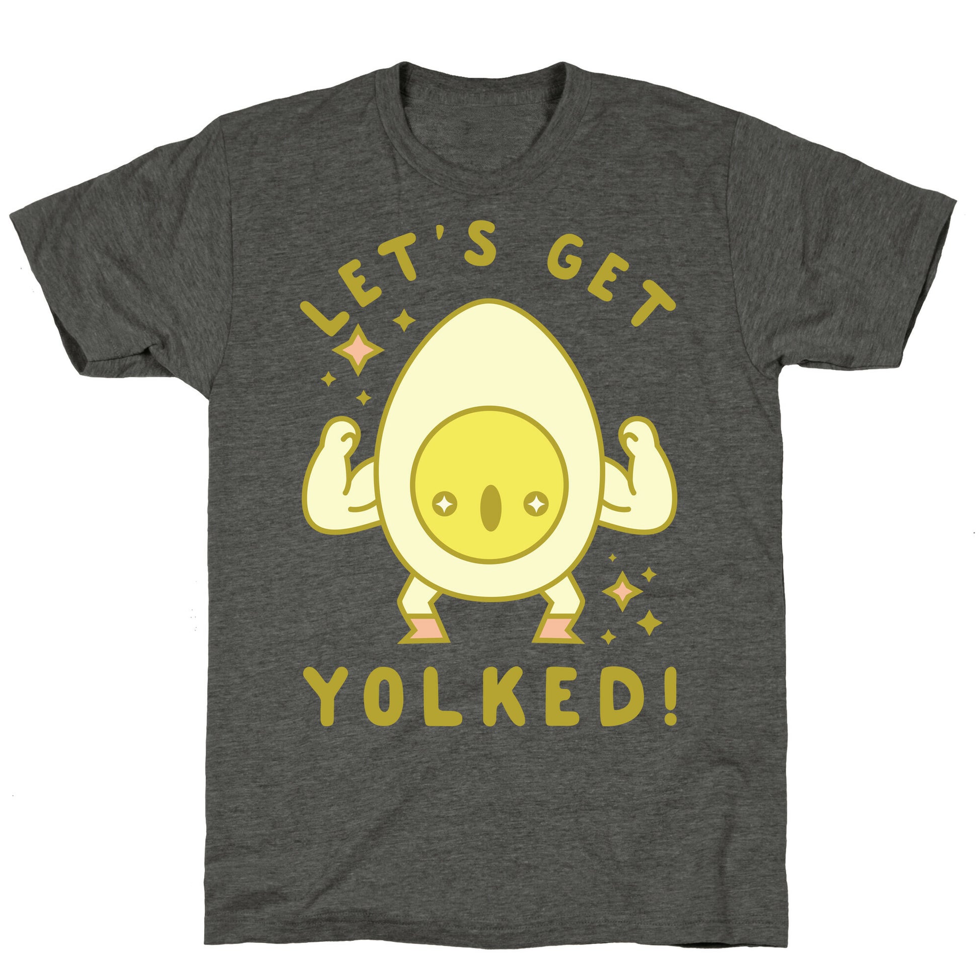 Let's Get Yolked Unisex Triblend Tee