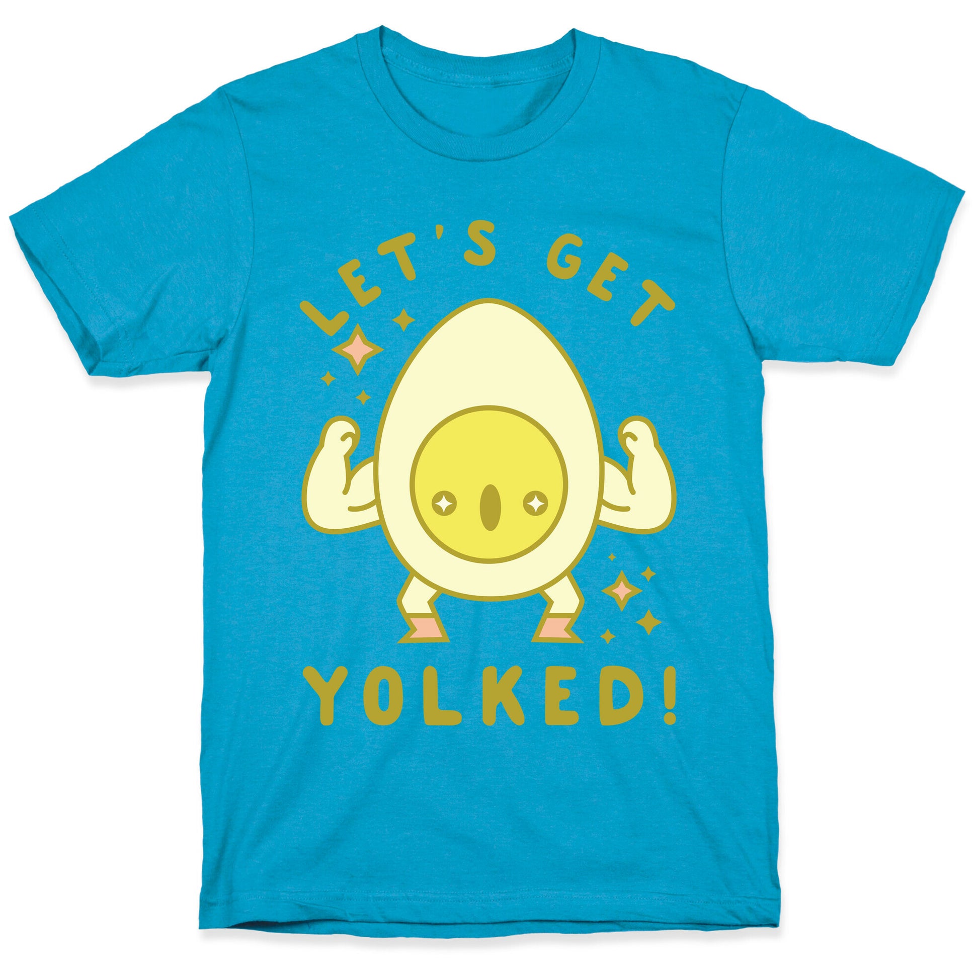 Let's Get Yolked Unisex Triblend Tee
