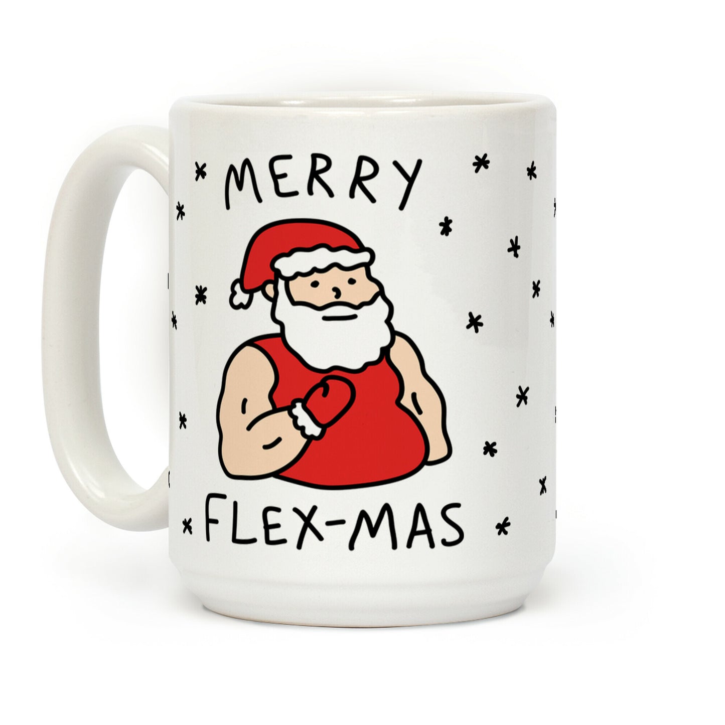 Merry Flex-mas Coffee Mug