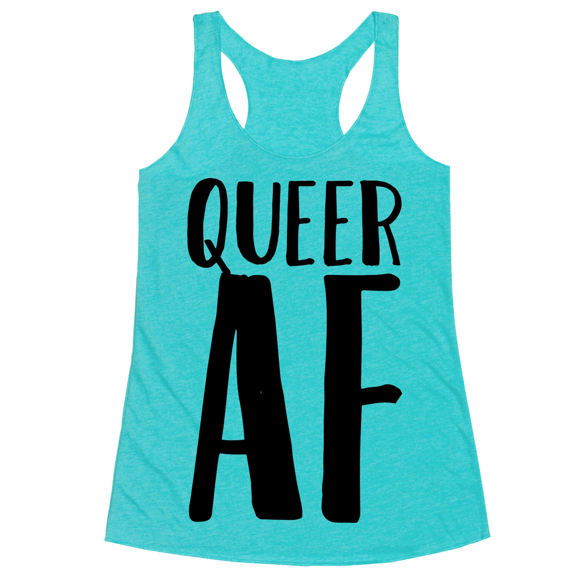 Queer AF Racerback Tank