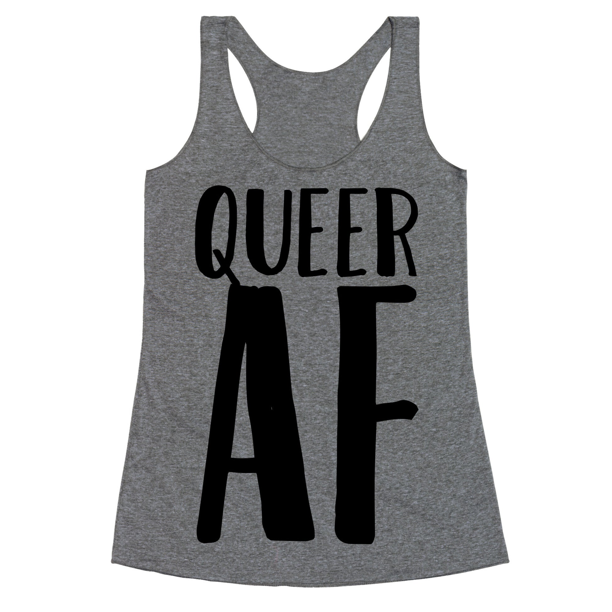 Queer AF Racerback Tank