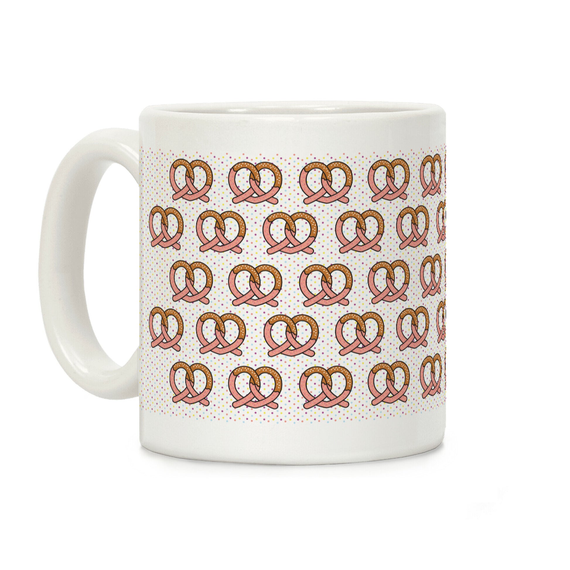 Chocolate Dipped Pretzels Coffee Mug
