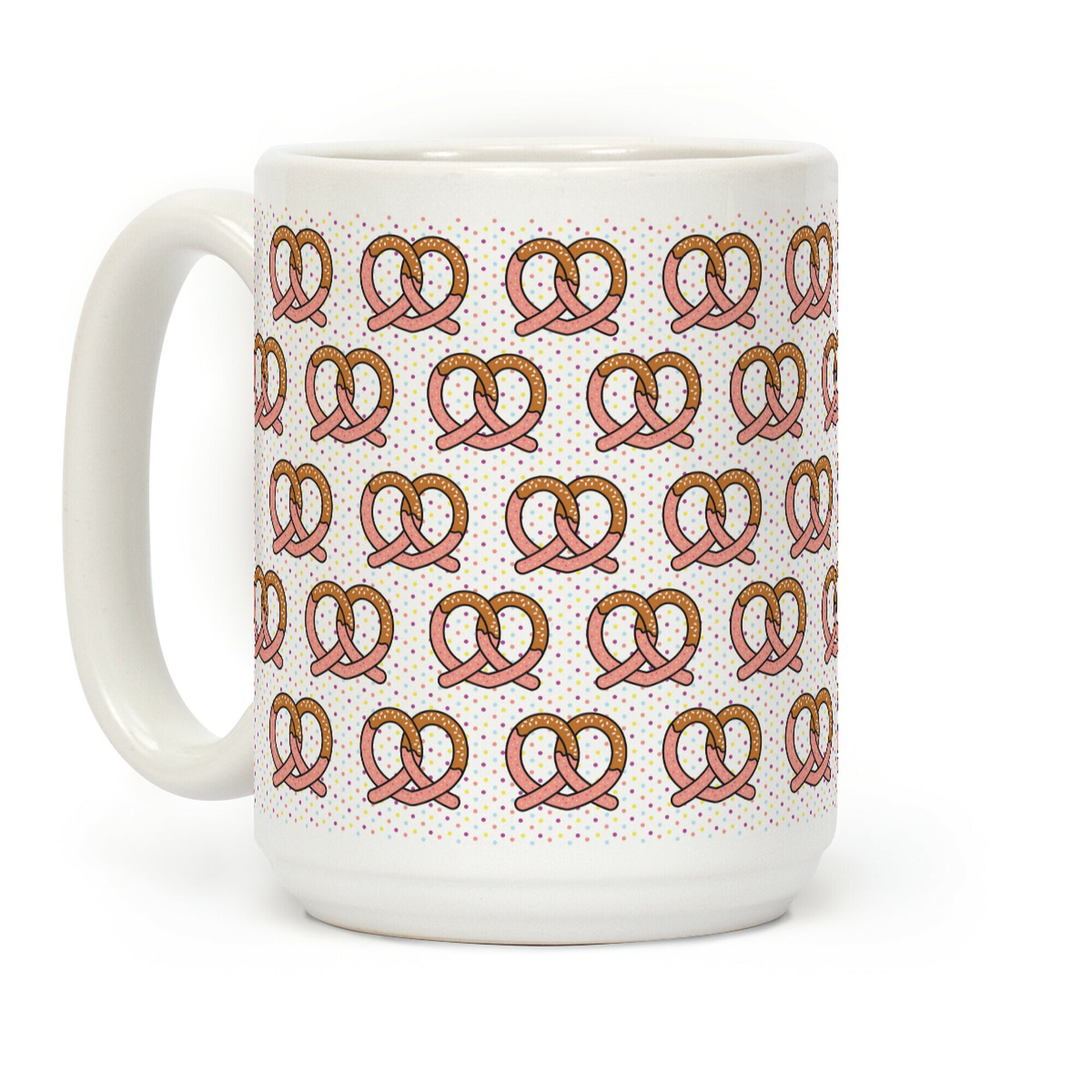 Chocolate Dipped Pretzels Coffee Mug