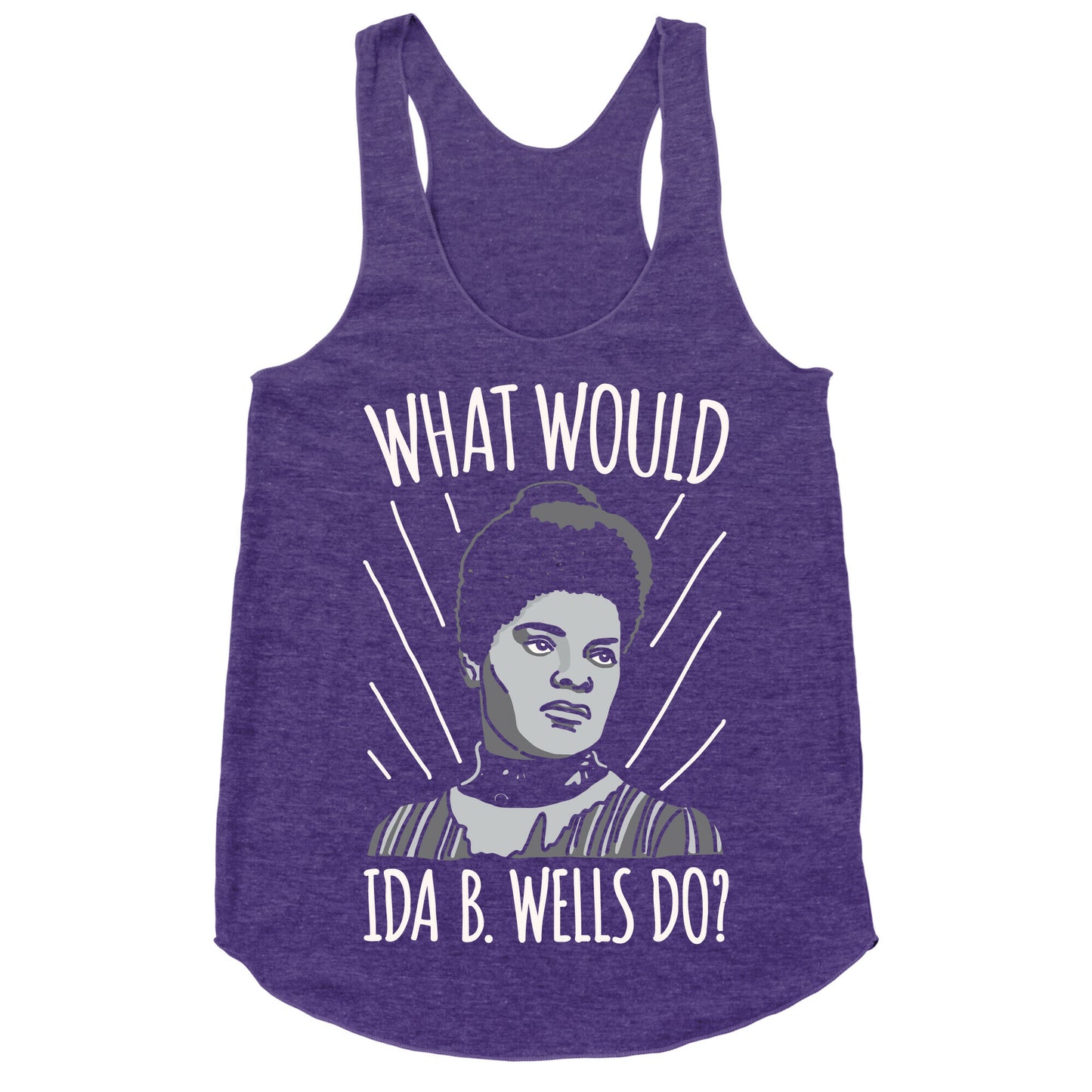 What Would Ida B. Wells Do Racerback Tank