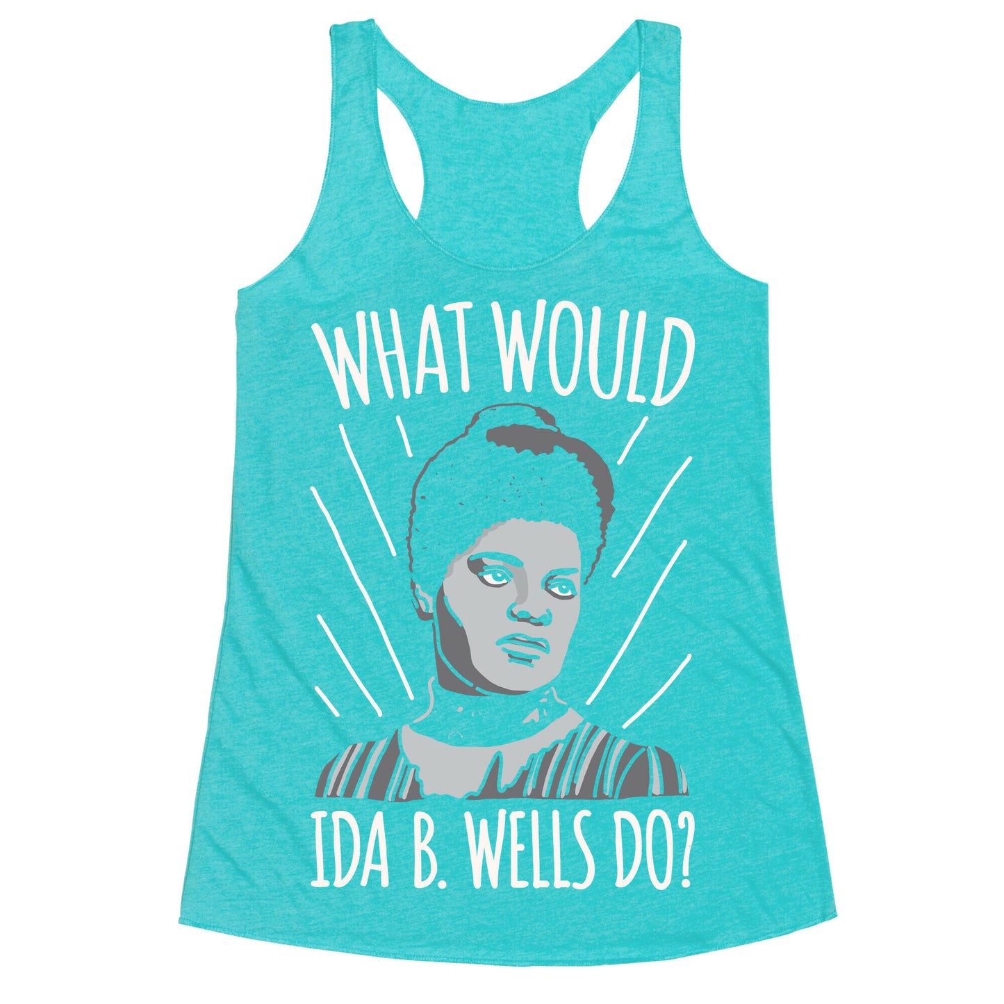 What Would Ida B. Wells Do Racerback Tank