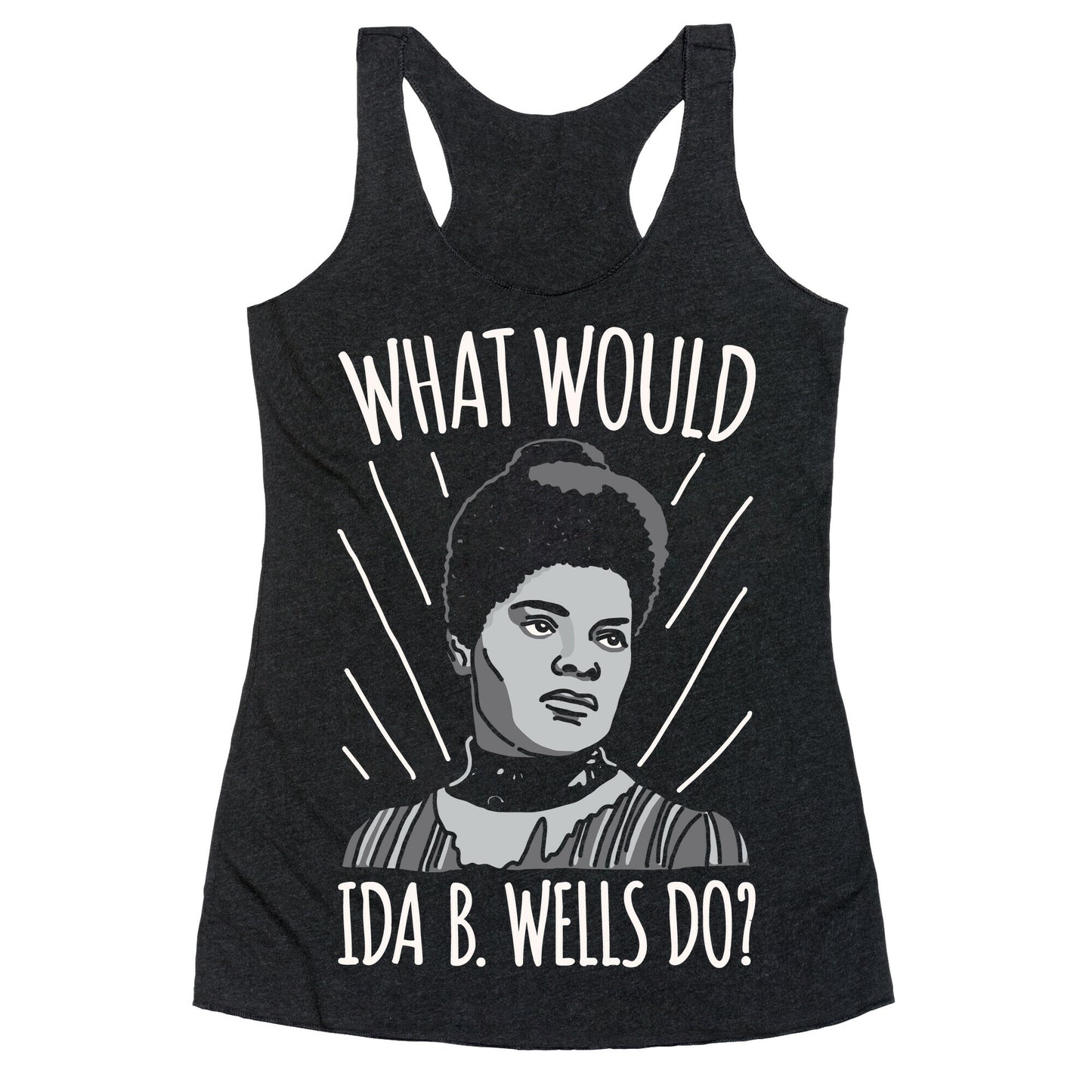 What Would Ida B. Wells Do Racerback Tank