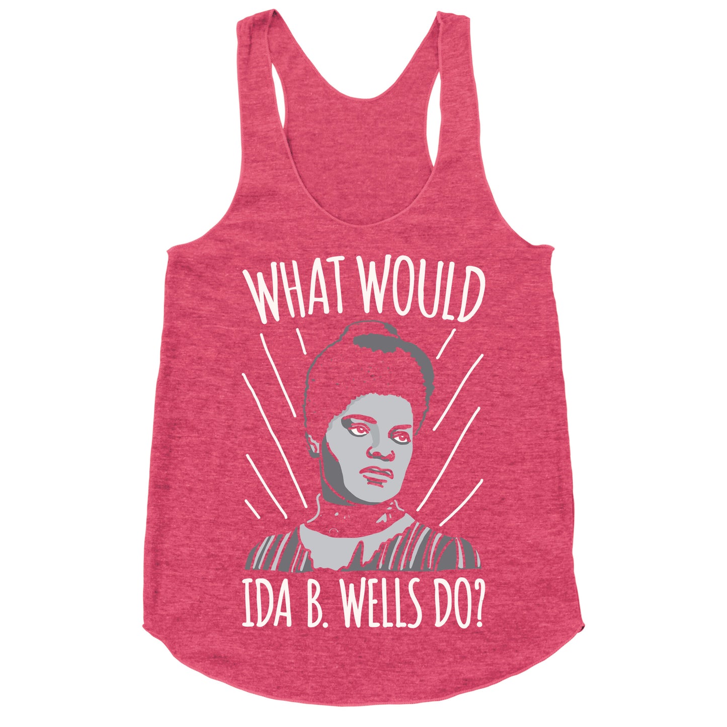 What Would Ida B. Wells Do Racerback Tank