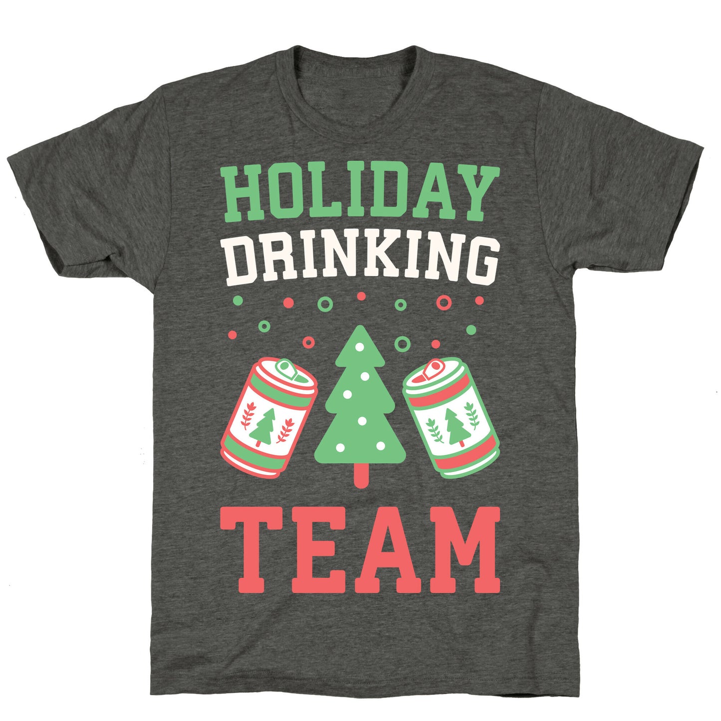 Holiday Drinking Team Unisex Triblend Tee