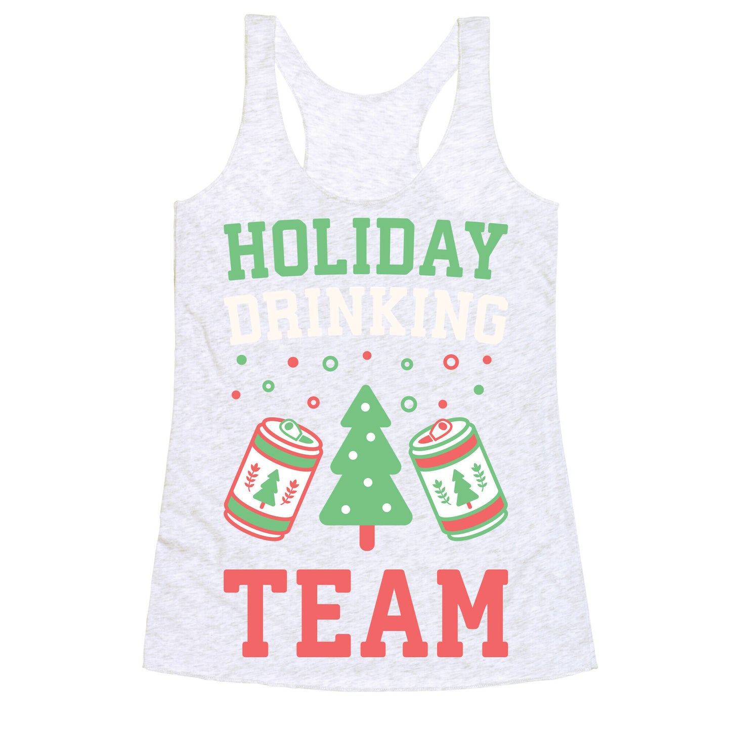 Holiday Drinking Team Racerback Tank