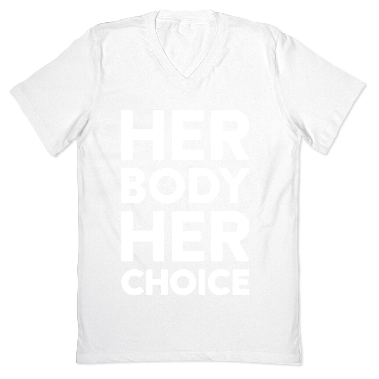 Her Body Her Choice V-Neck