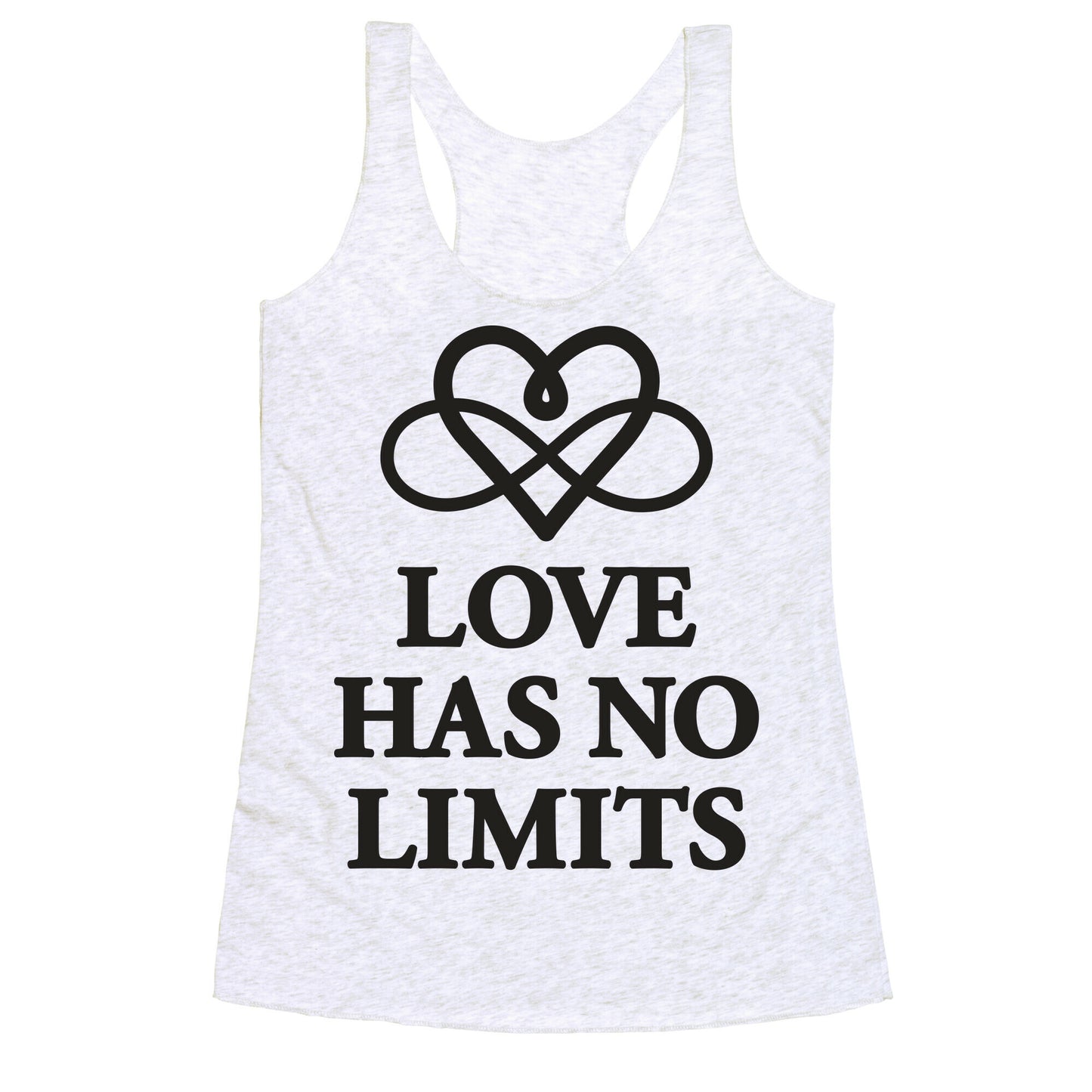 Love Has No Limits  Racerback Tank