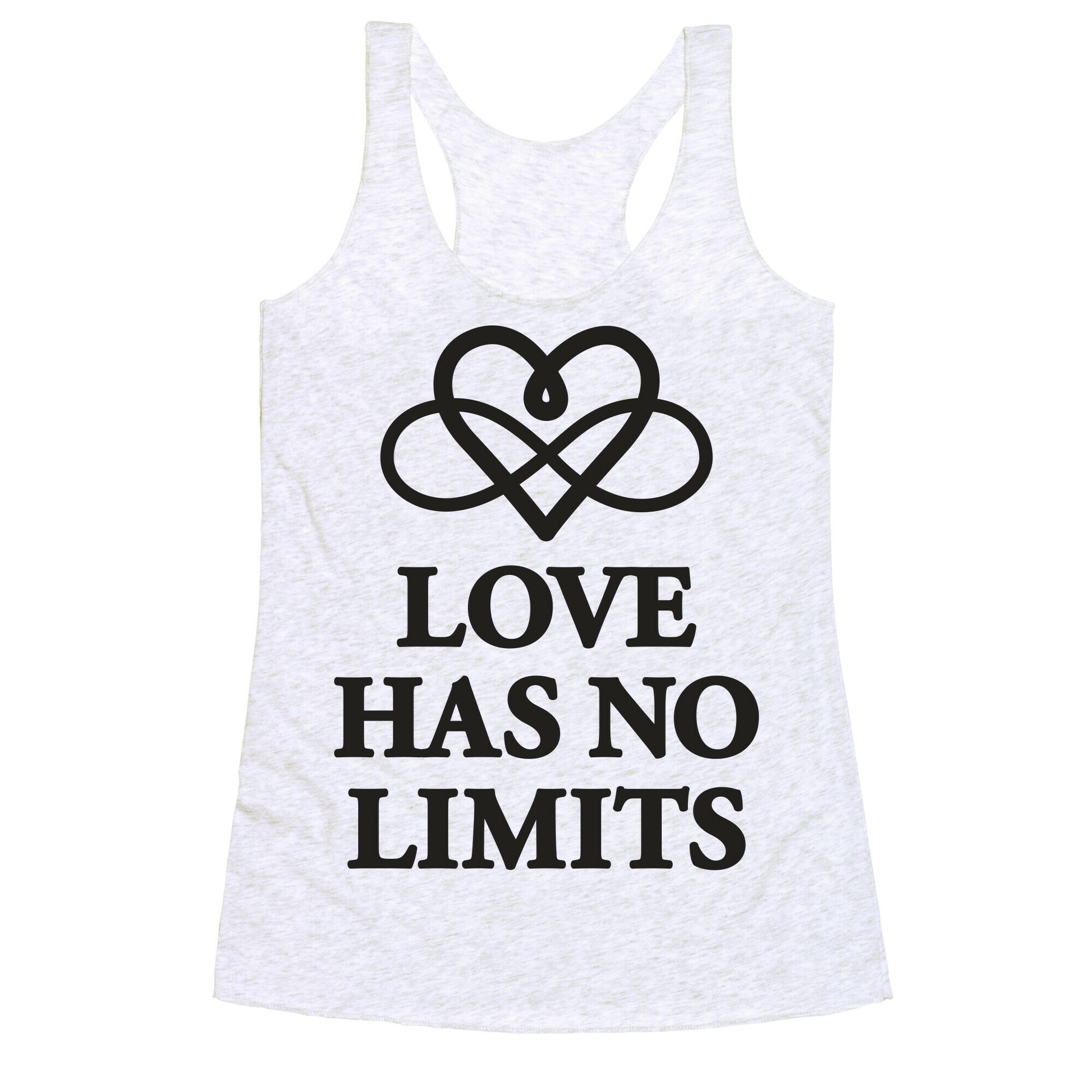 Love Has No Limits  Racerback Tank