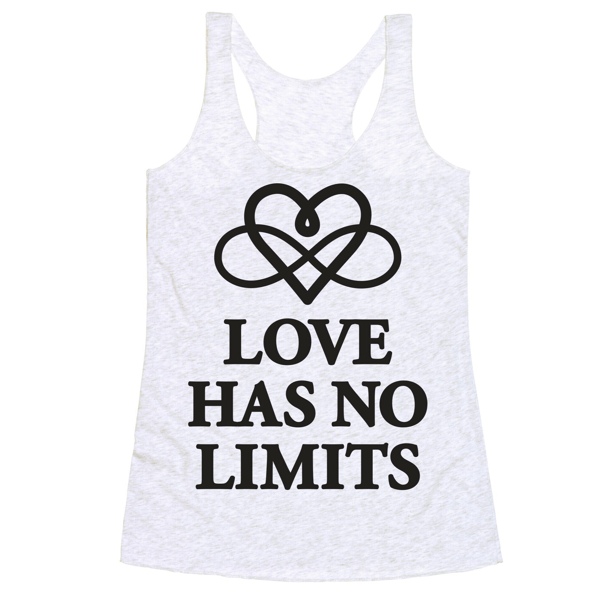 Love Has No Limits  Racerback Tank