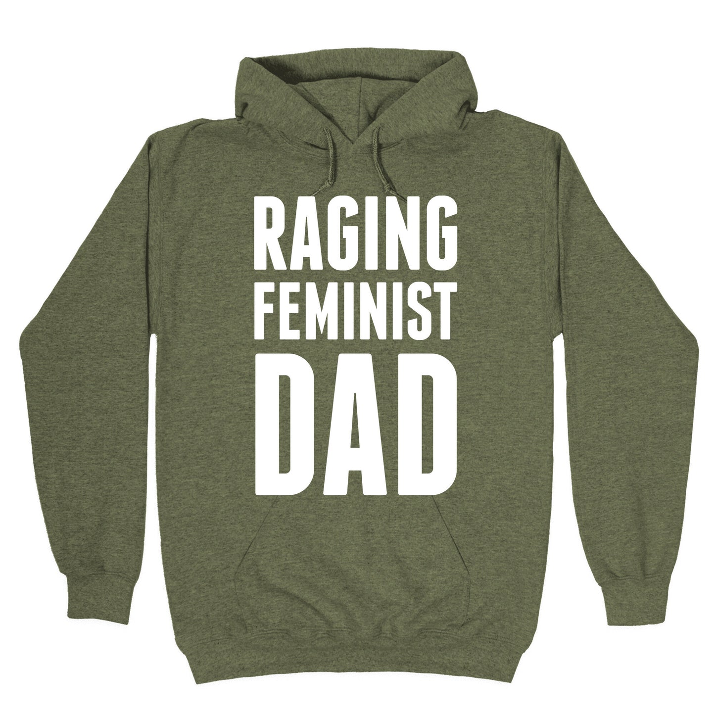 Raging Feminist Dad Hoodie