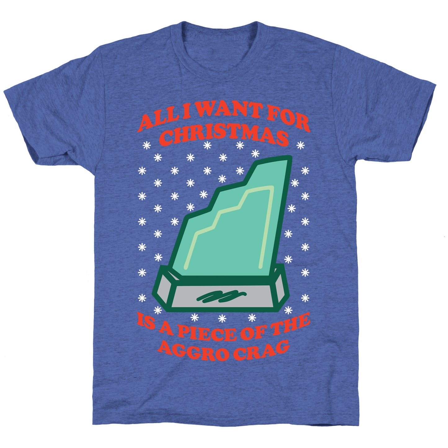 Aggro Crag Christmas Unisex Triblend Tee