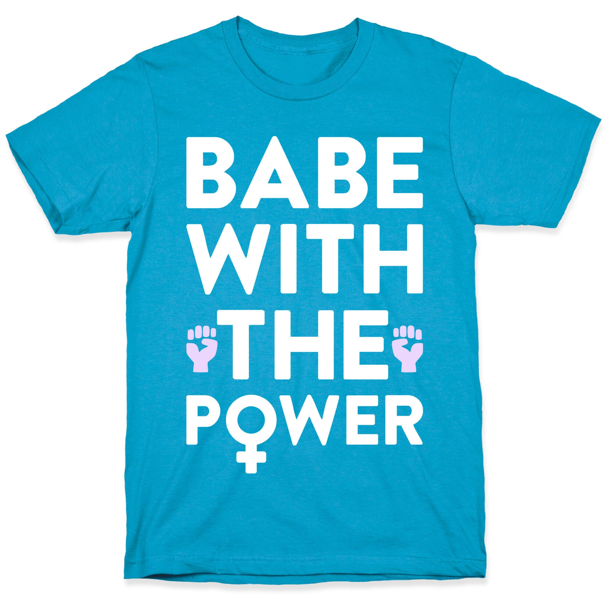 Babe With The Power Unisex Triblend Tee