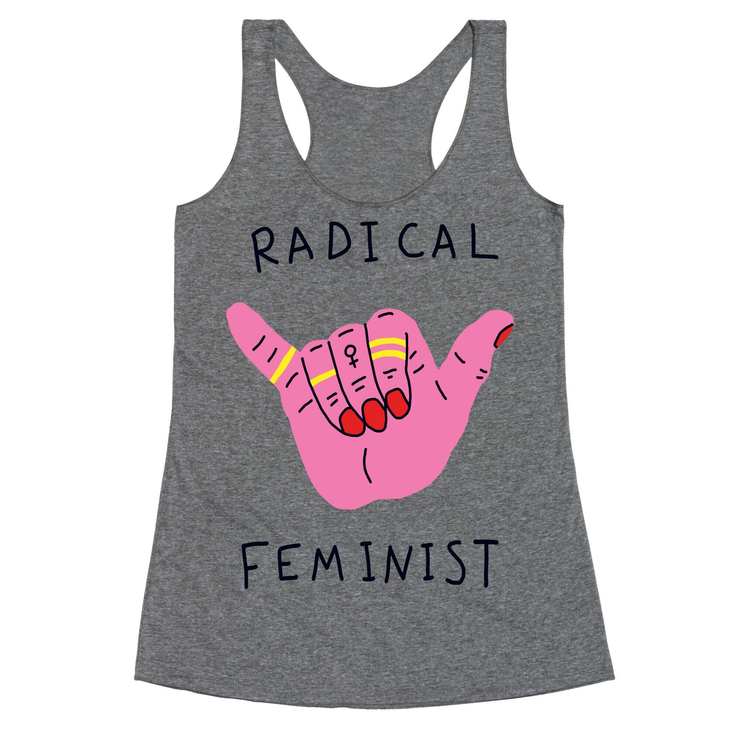 Radical Feminist Racerback Tank