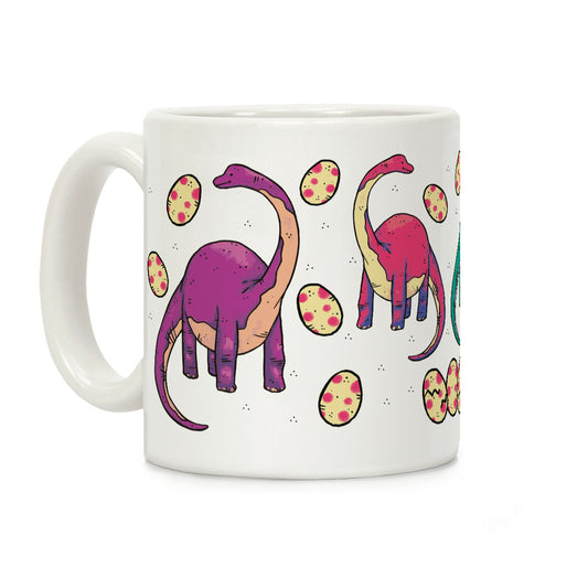 Dinosaurs and Eggs Coffee Mug