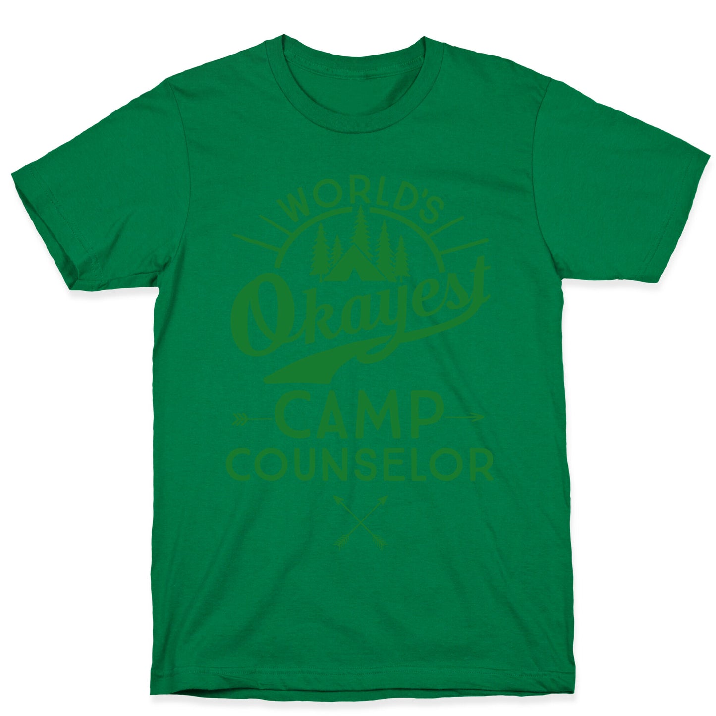 World's Okayest Camp Counselor T-Shirt