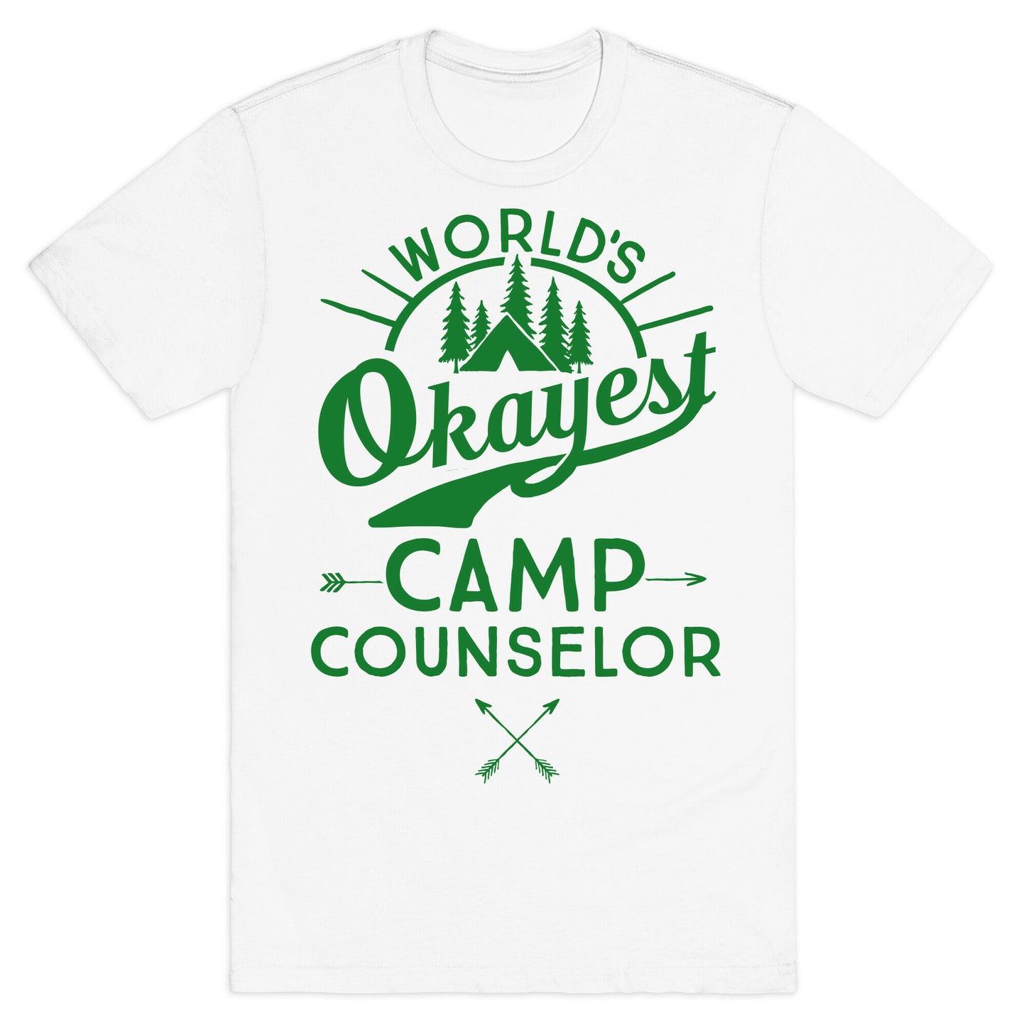 World's Okayest Camp Counselor T-Shirt