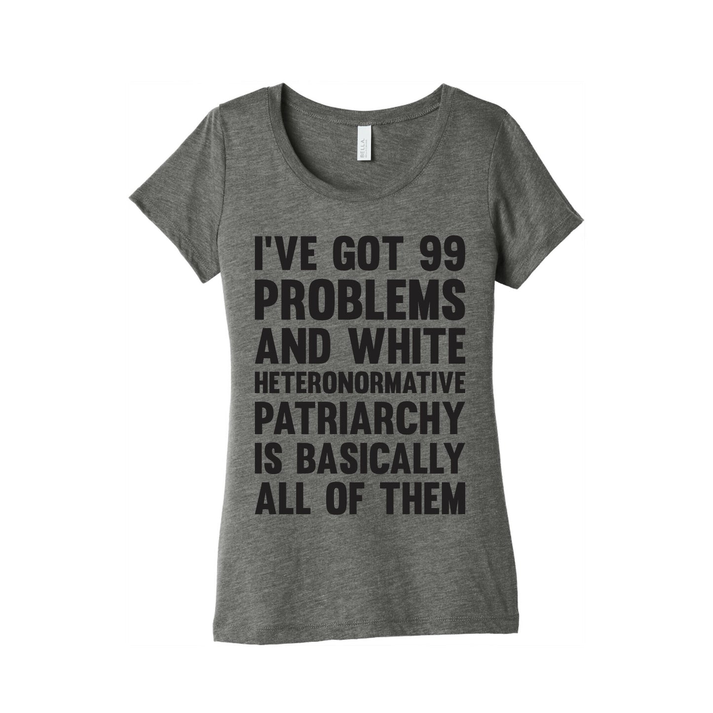 I've Got 99 Problems And White Heteronormative Patriarchy Is Basically All Of Them Women's Triblend Tee