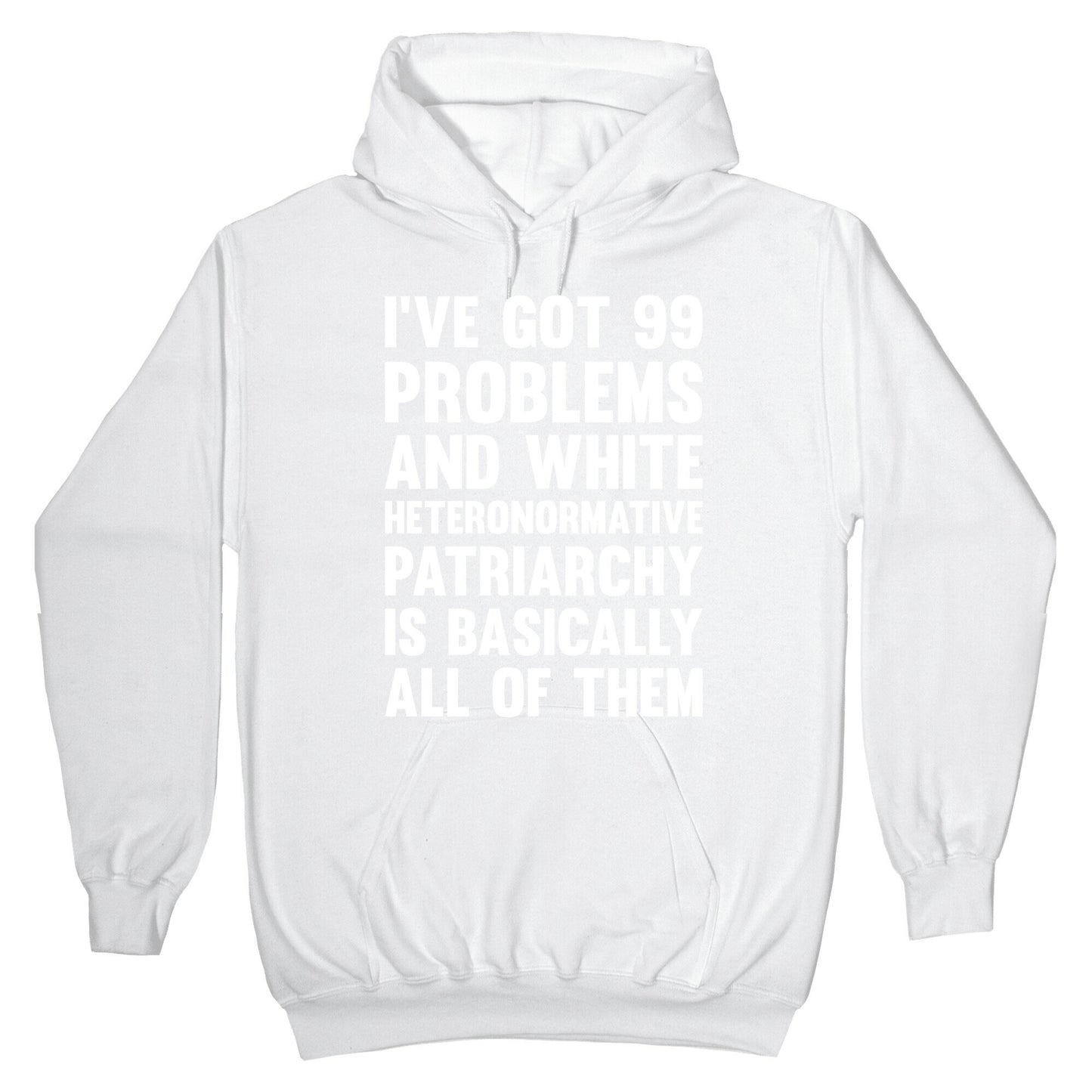 I've Got 99 Problems And White Heteronormative Patriarchy Is Basically All Of Them Hoodie