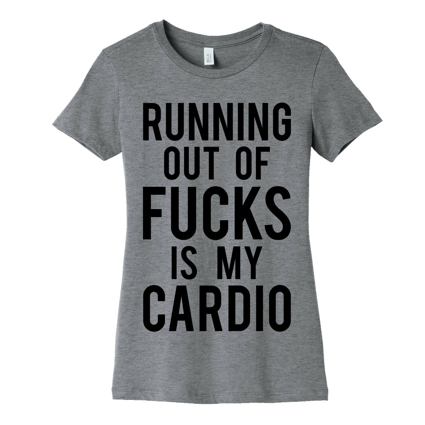 Running Out Of Fucks Women's Cotton Tee