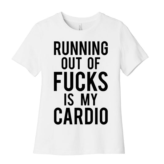 Running Out Of Fucks Women's Cotton Tee