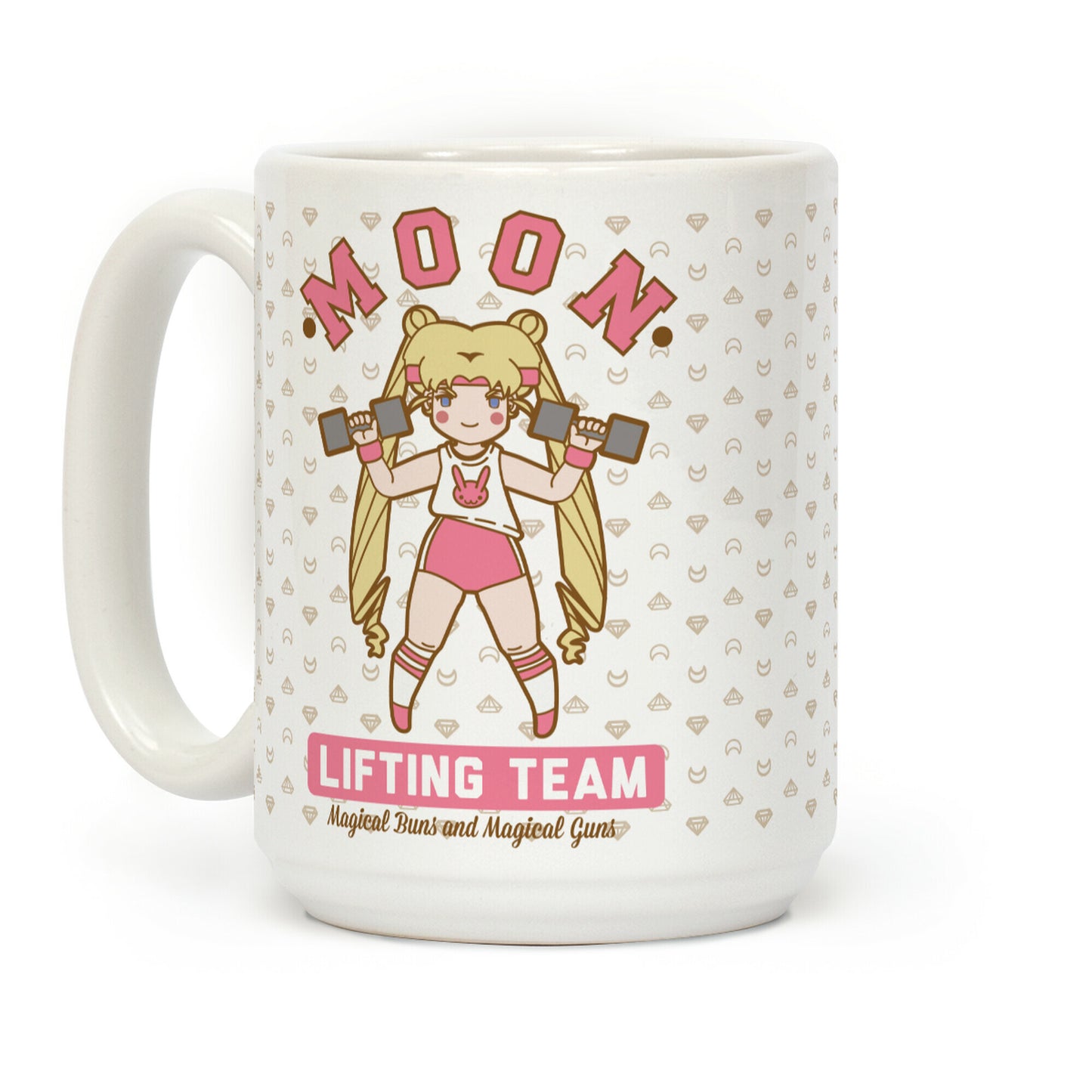 Moon Lifting Team Parody Coffee Mug