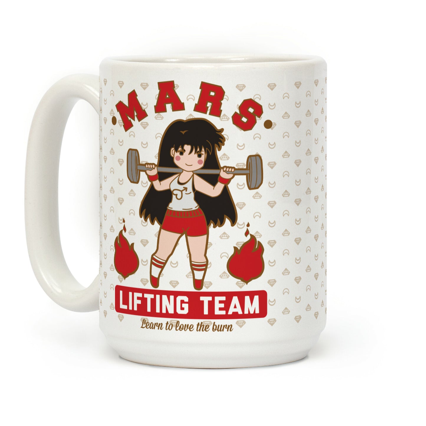 Mars Lifting Team Parody Coffee Mug