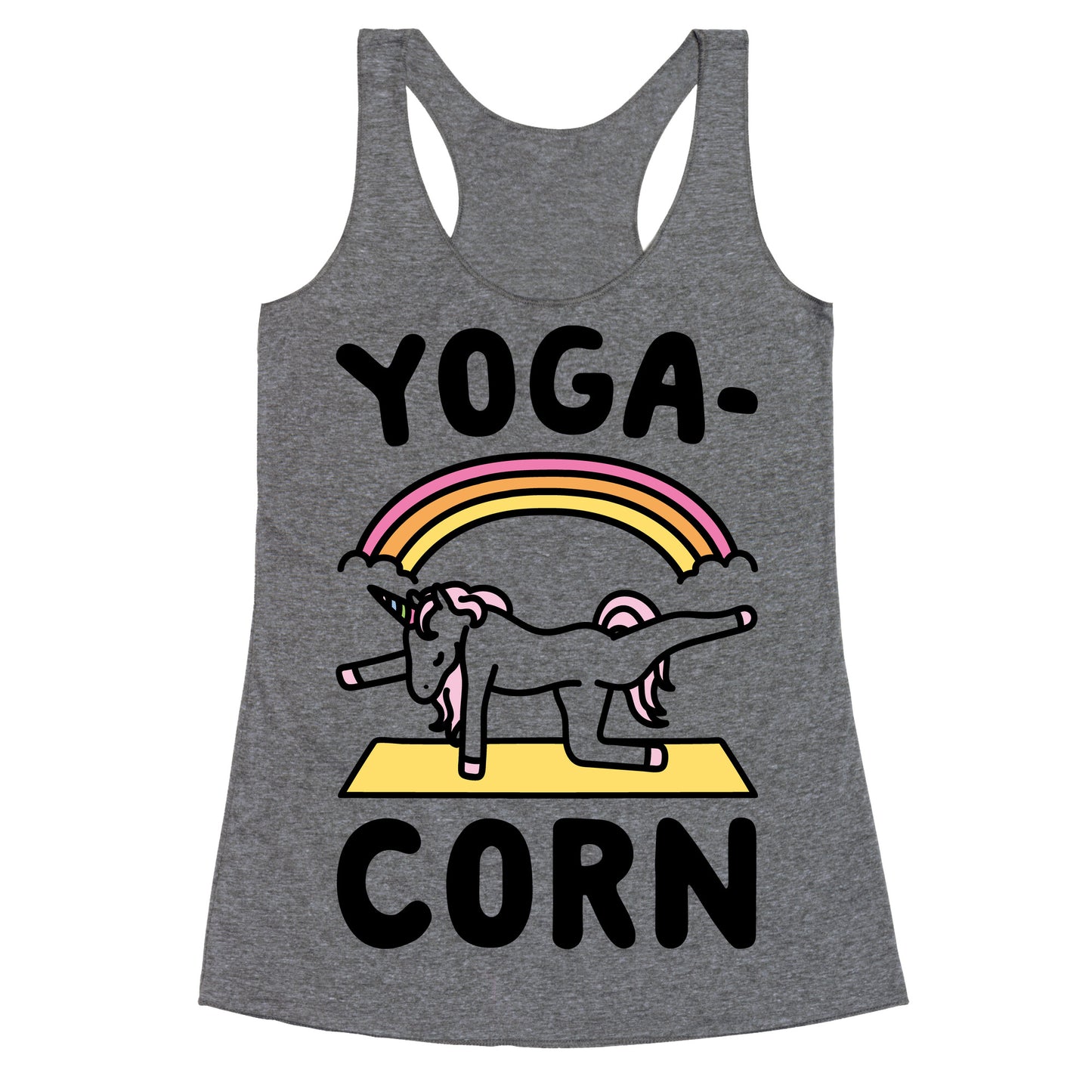 Yoga-Corn Racerback Tank