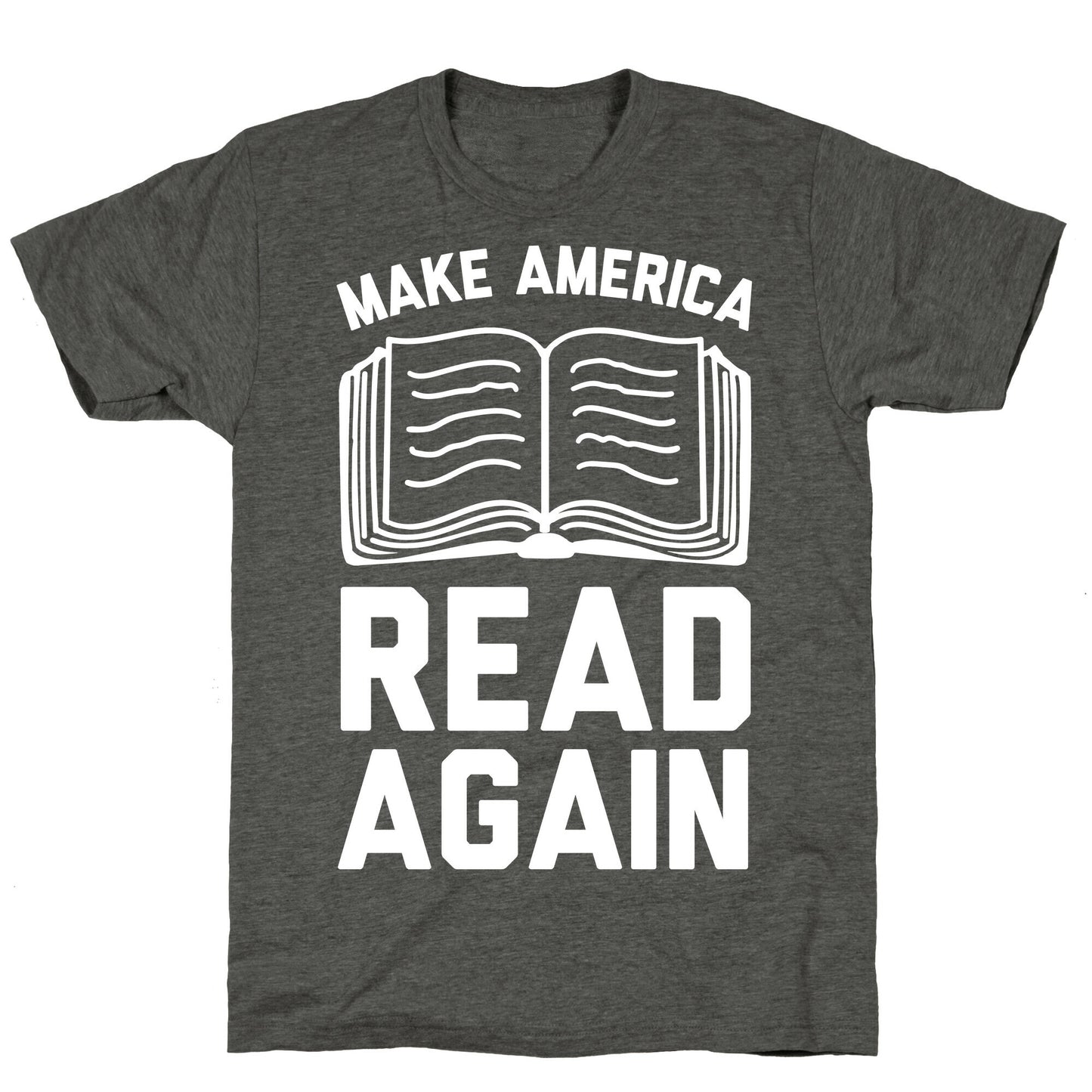 Make America Read Again Unisex Triblend Tee