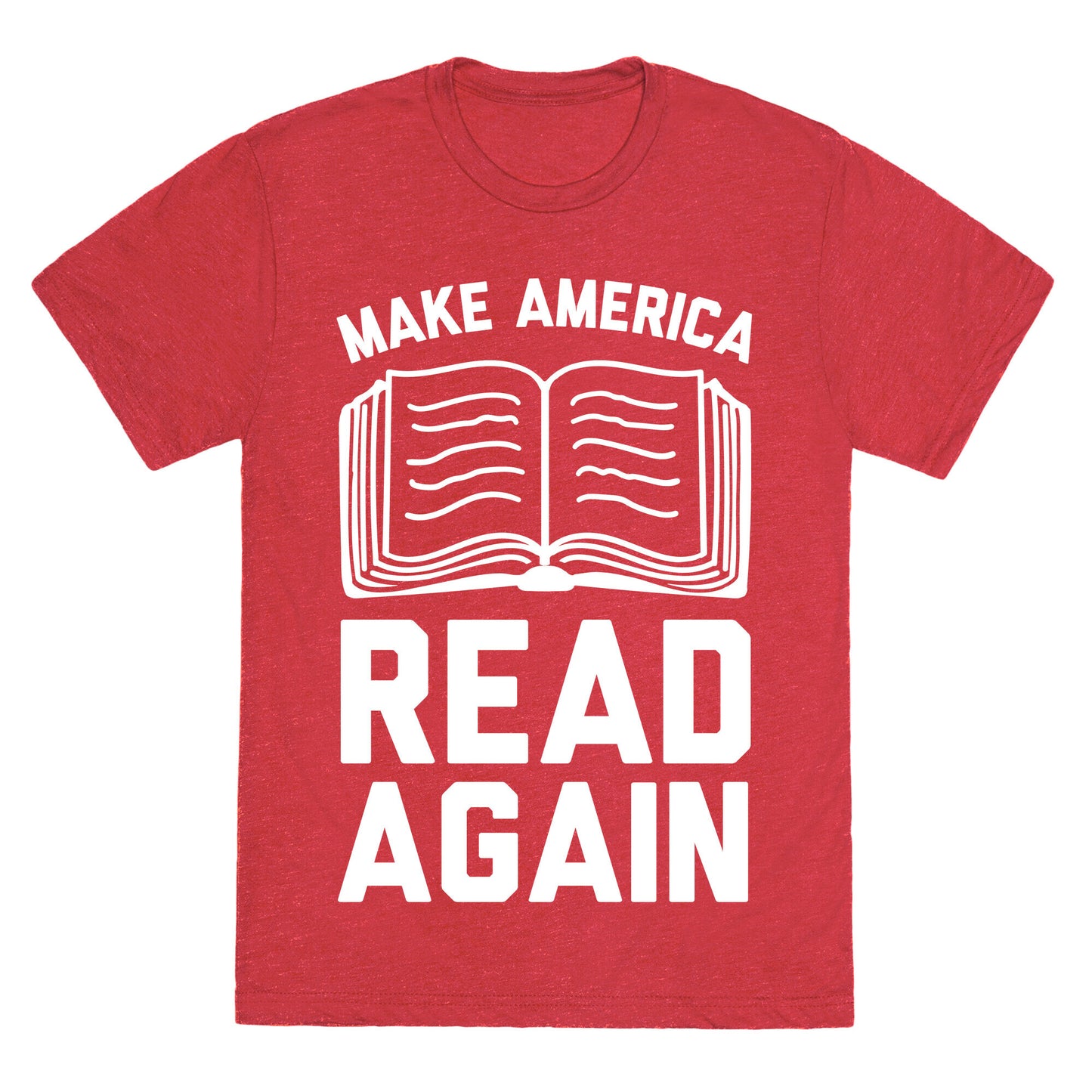 Make America Read Again Unisex Triblend Tee