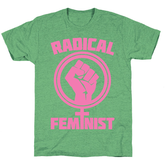 Radical Feminist Unisex Triblend Tee