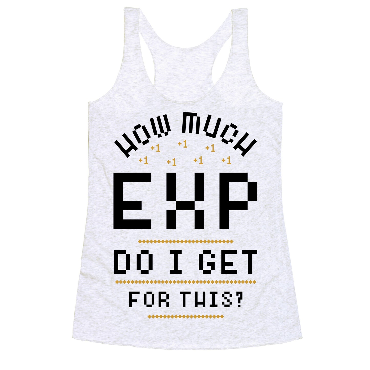 How Much EXP Do I Get For This Racerback Tank