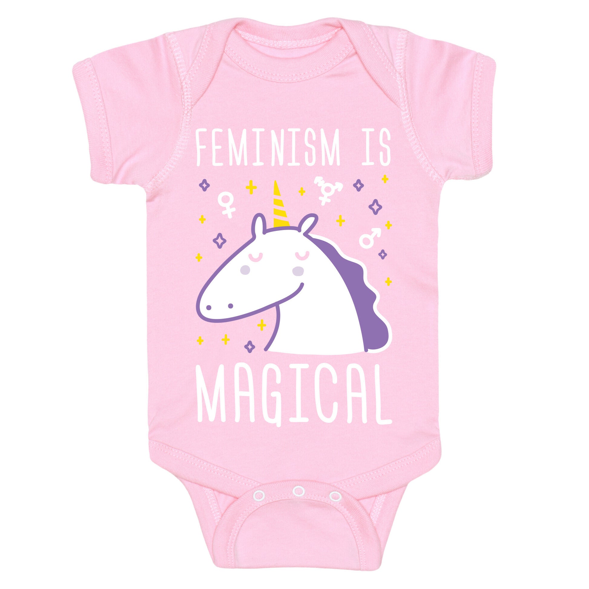 Feminism Is Magical Baby One Piece