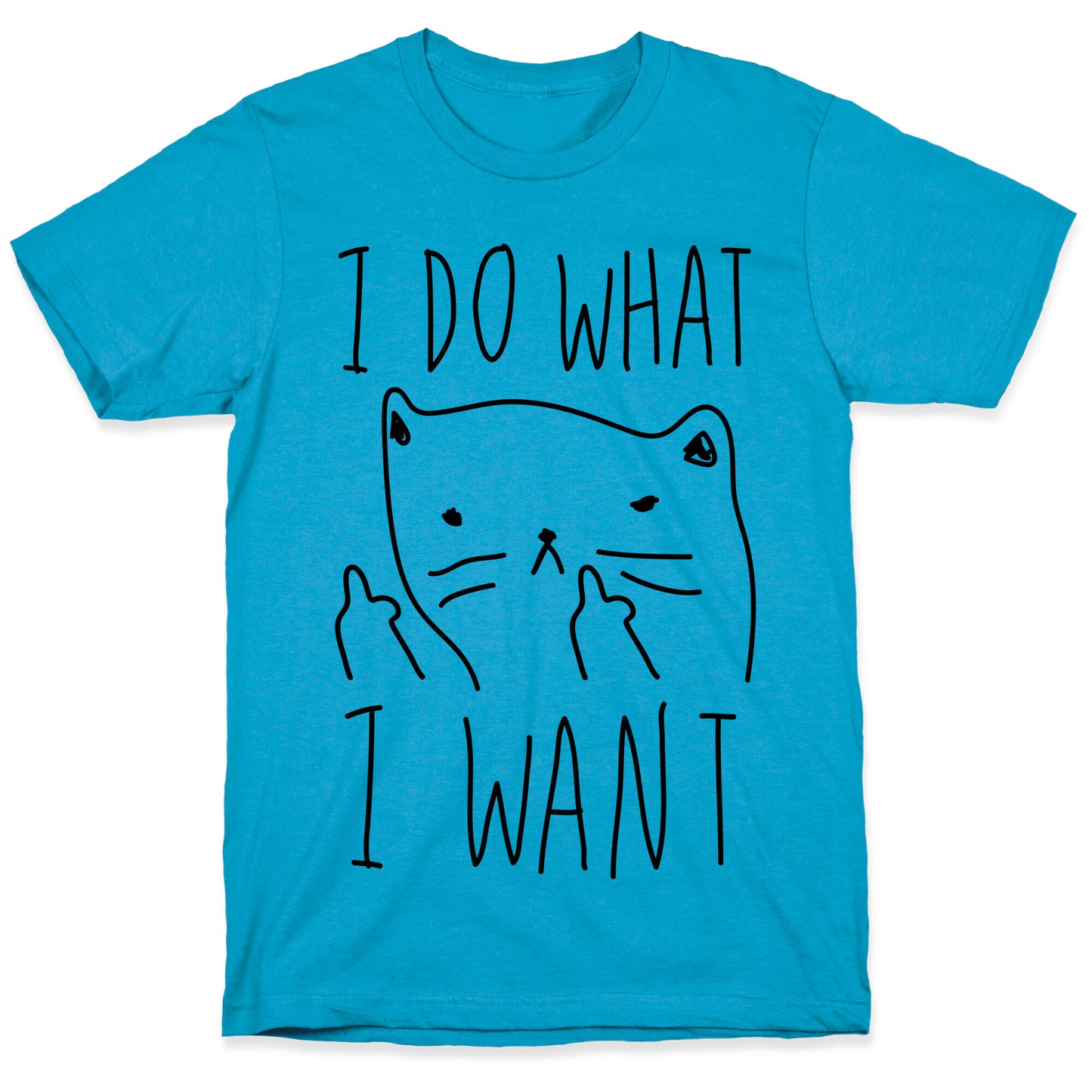 I Do What I Want Cat Unisex Triblend Tee