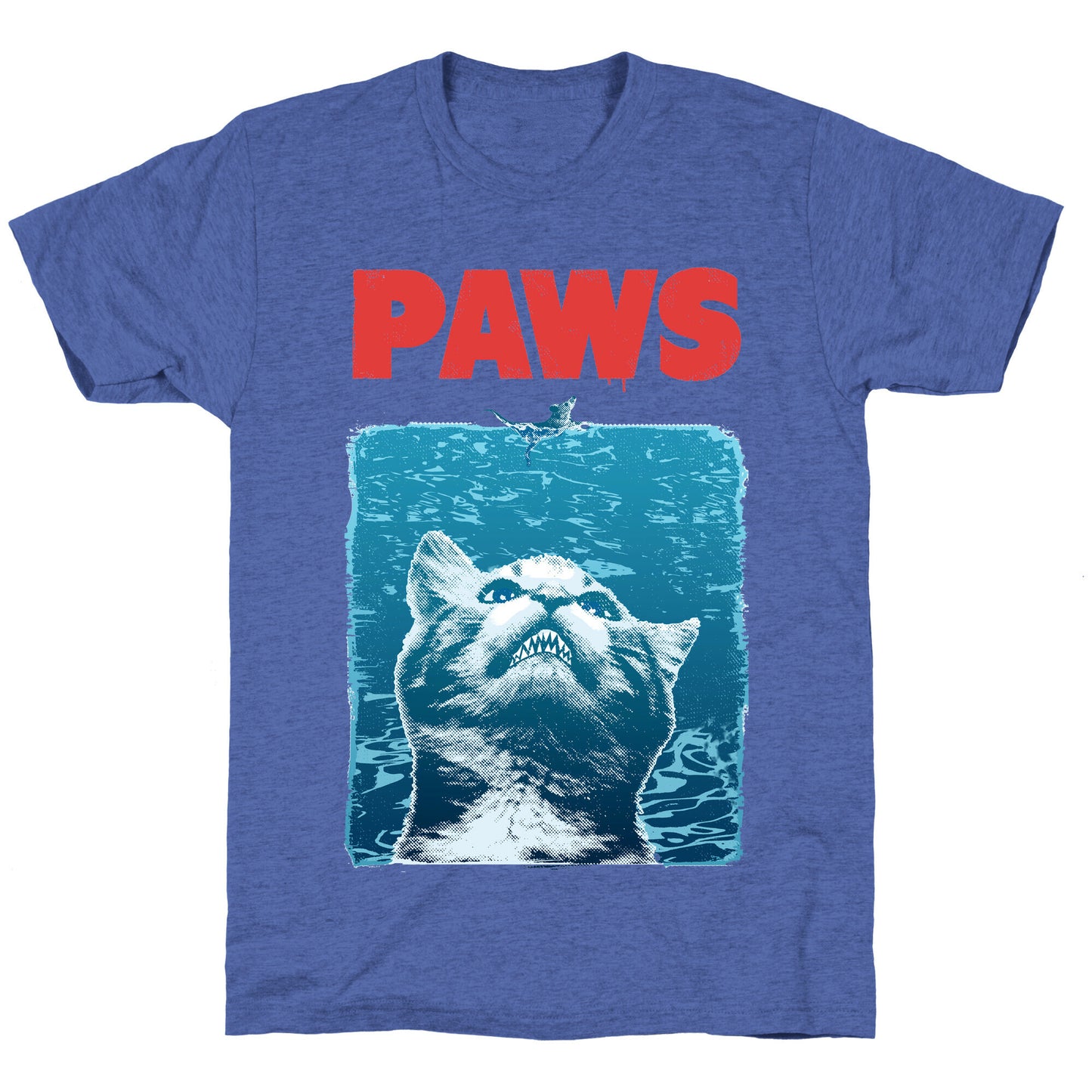 PAWS (Vintage Parody) Unisex Triblend Tee