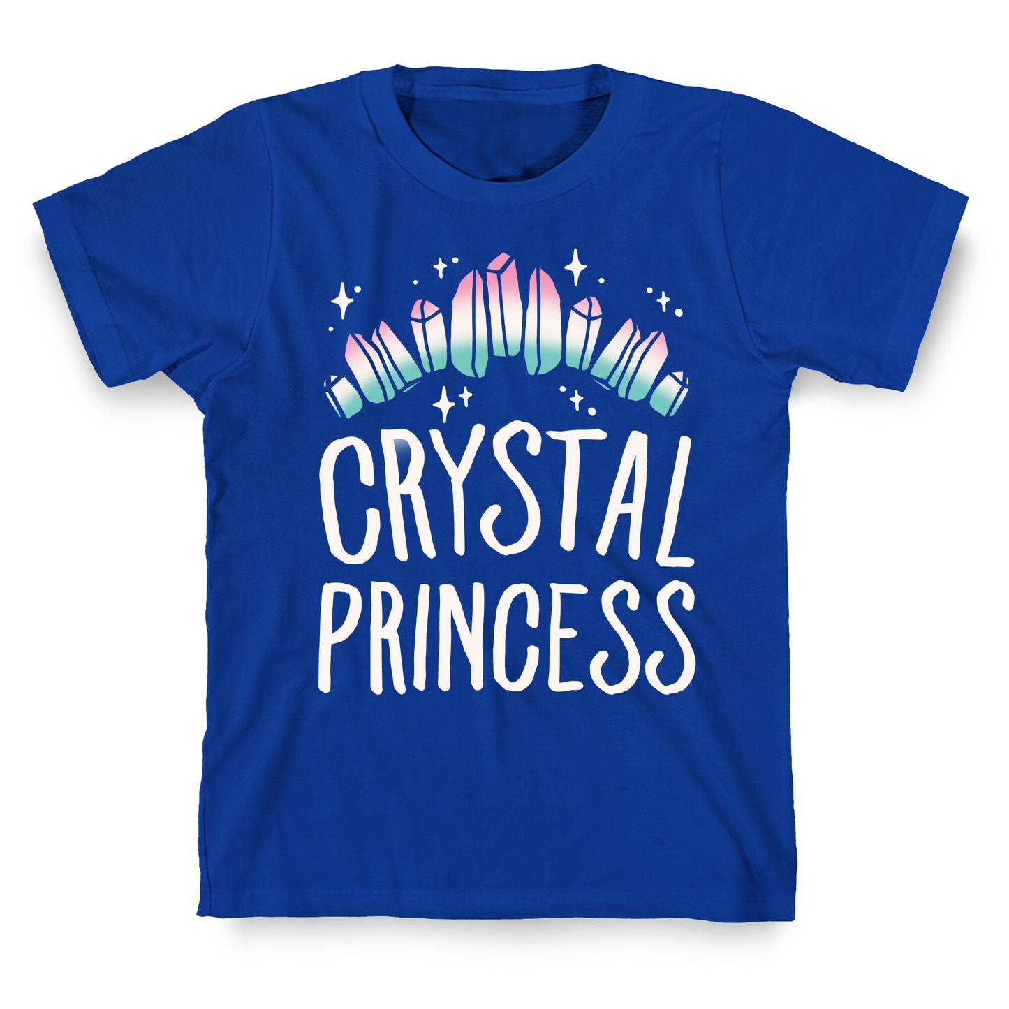 Crystal Princess White Print T-Shirt