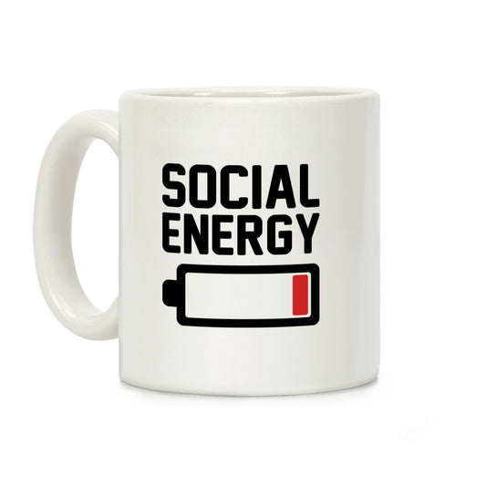 Social Energy Low Coffee Mug
