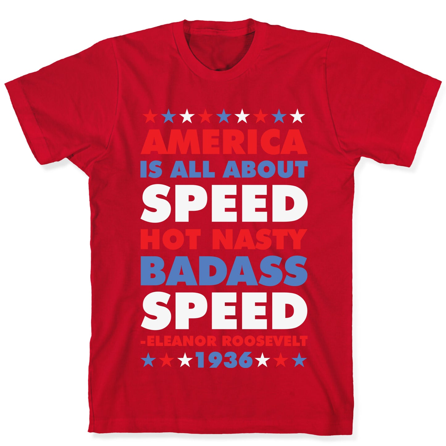 America is All About Speed T-Shirt