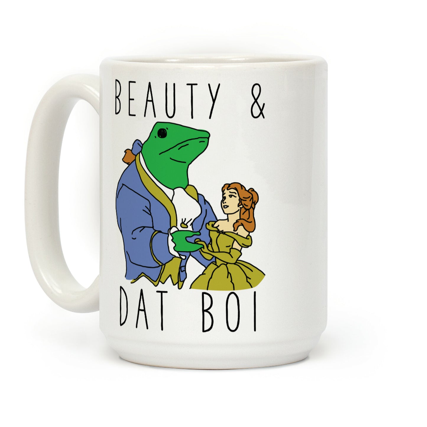 Beauty And Dat Boi Coffee Mug