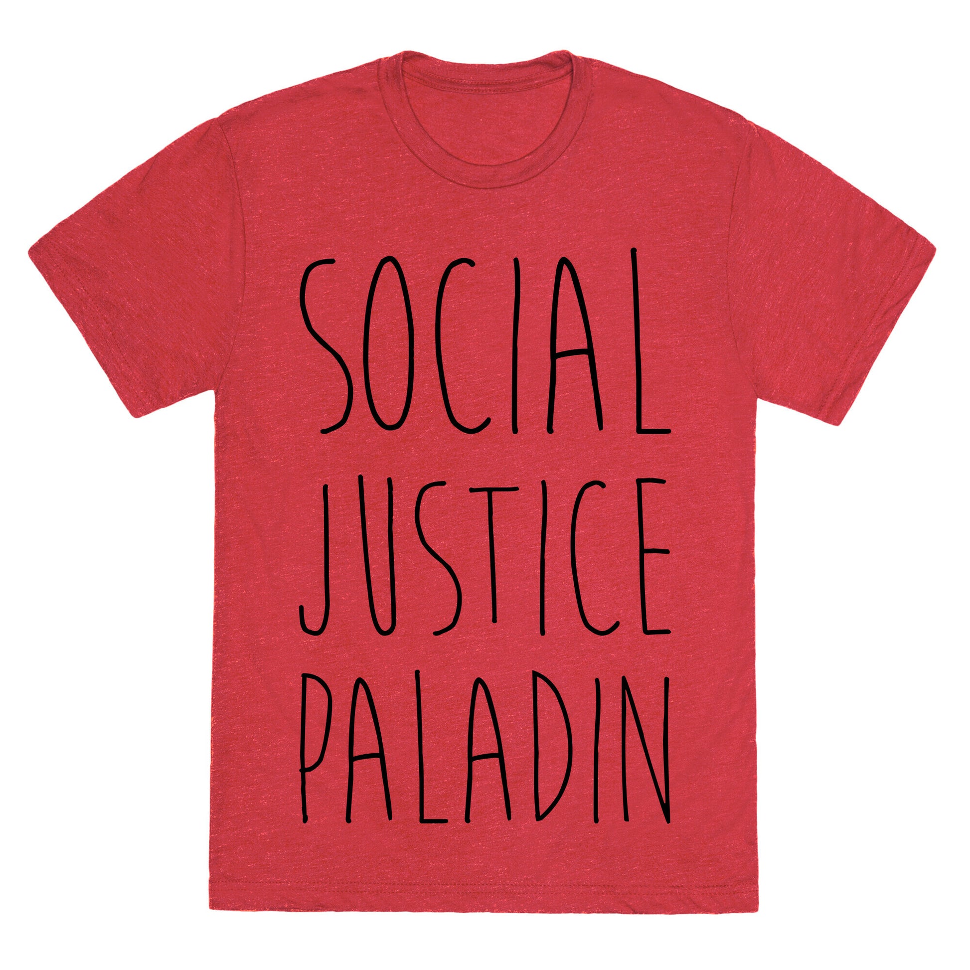 Social Justice Paladin Unisex Triblend Tee