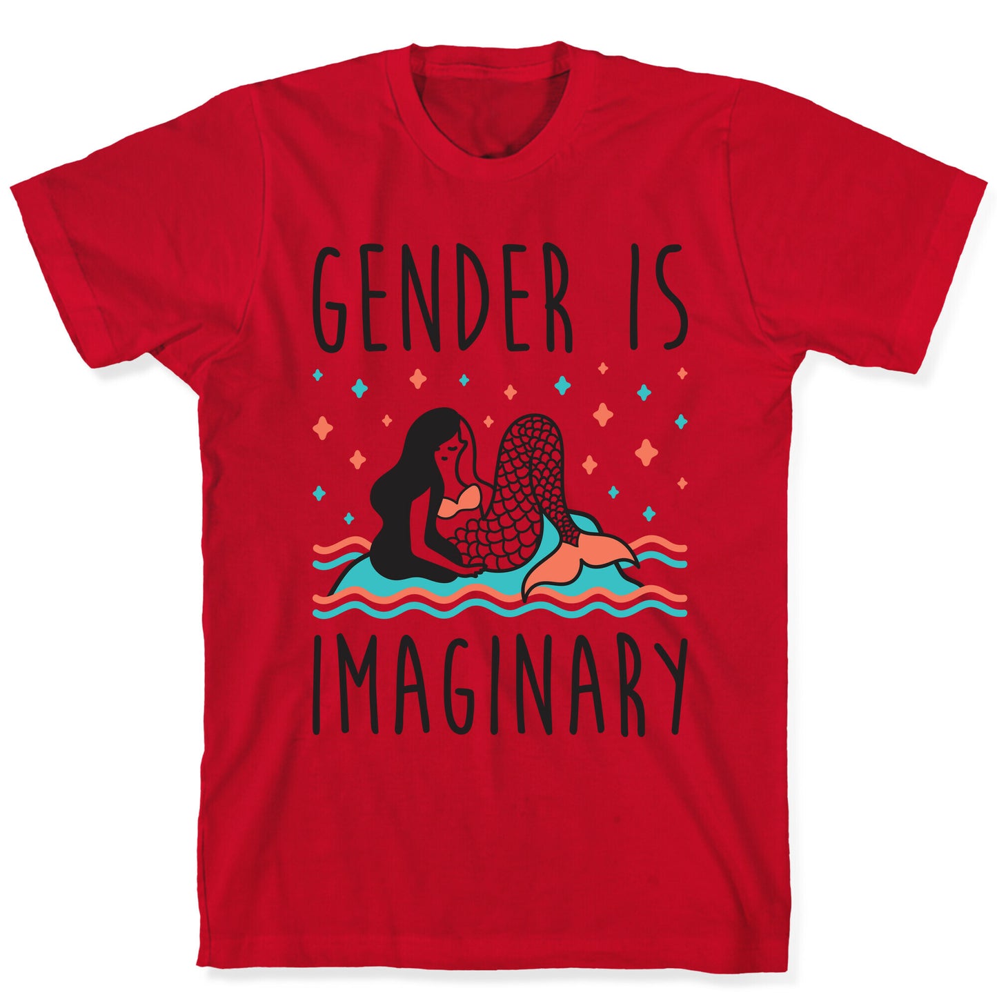 Gender Is Imaginary Mermaid T-Shirt