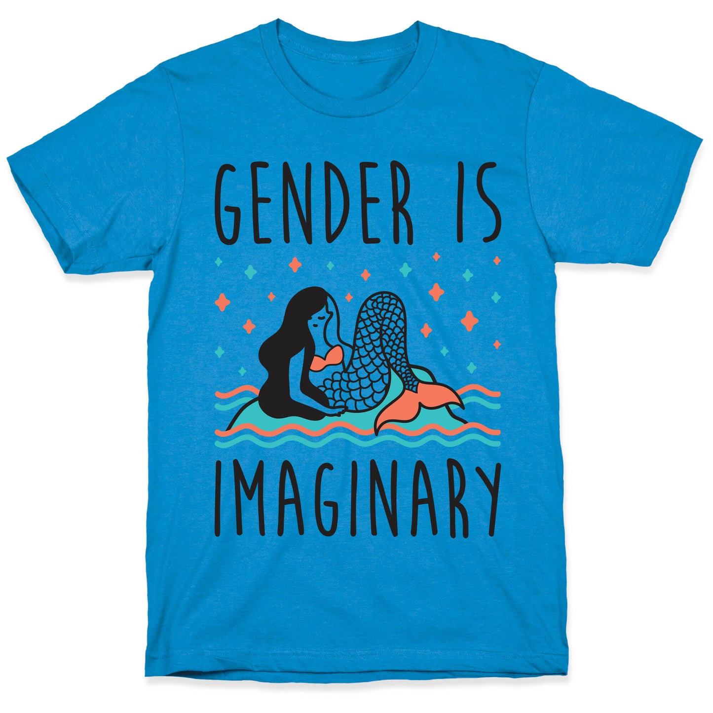 Gender Is Imaginary Mermaid T-Shirt