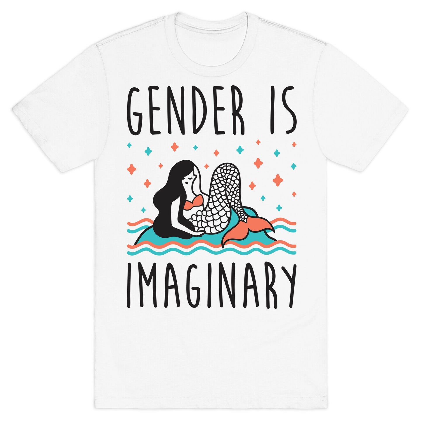 Gender Is Imaginary Mermaid T-Shirt