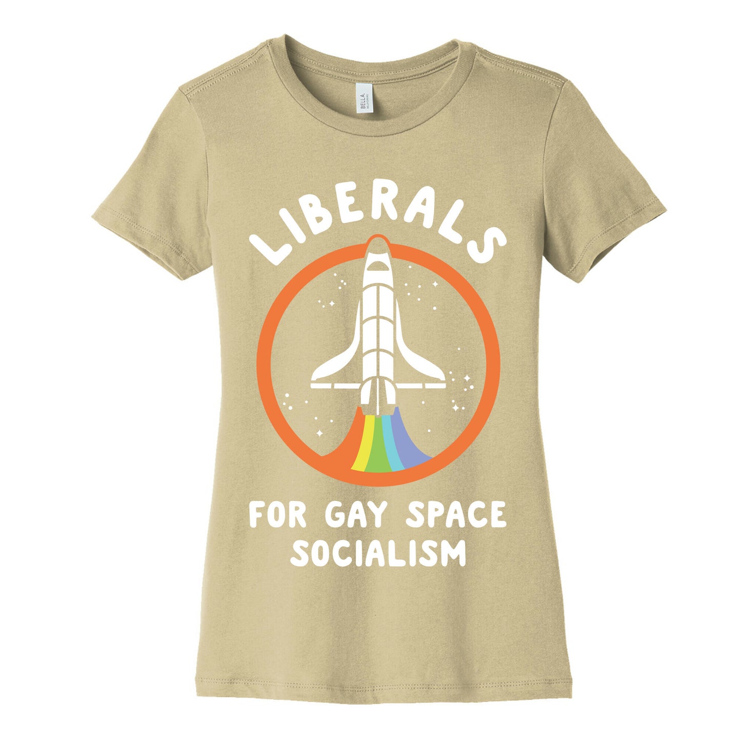 Liberals For Gay Space Socialism Women's Cotton Tee