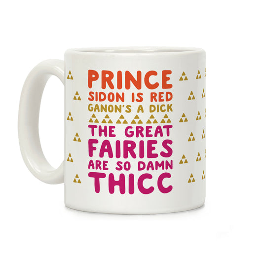 Zelda Breath of The Wild Rhyme Parody Coffee Mug