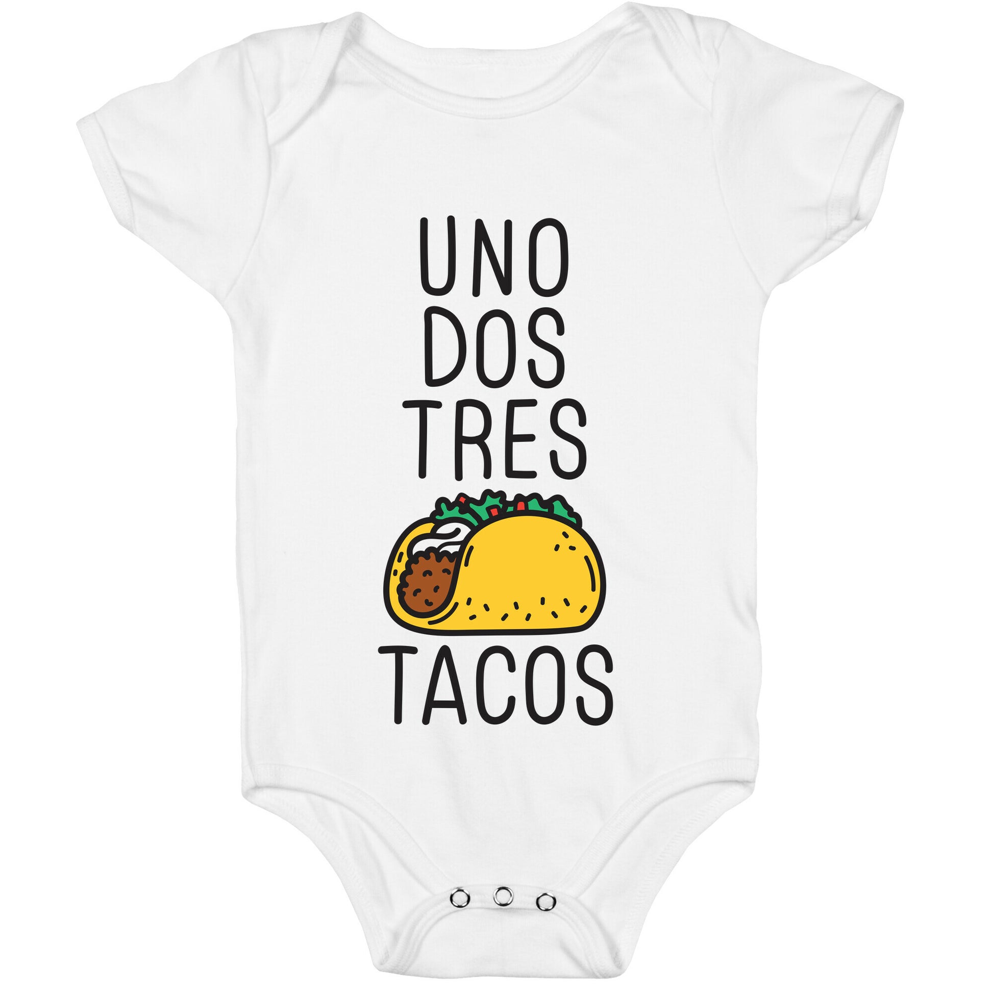 Uno Dos Tres Tacos Baby One Piece