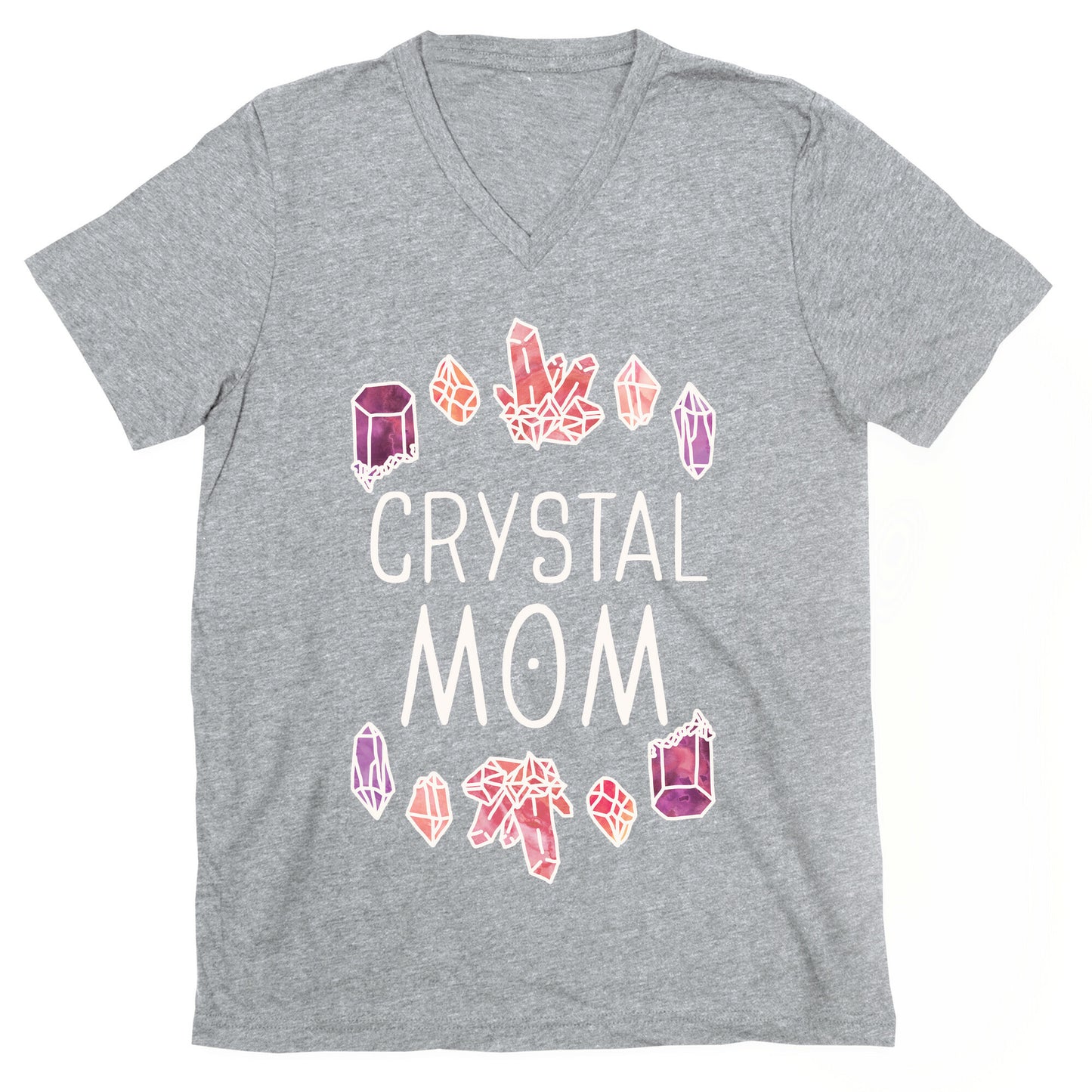 Crystal Mom V-Neck